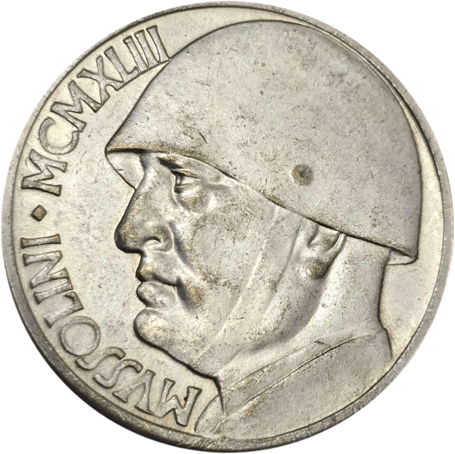 سکه ایتالیا 20 لیر ایتالیا موسولینی